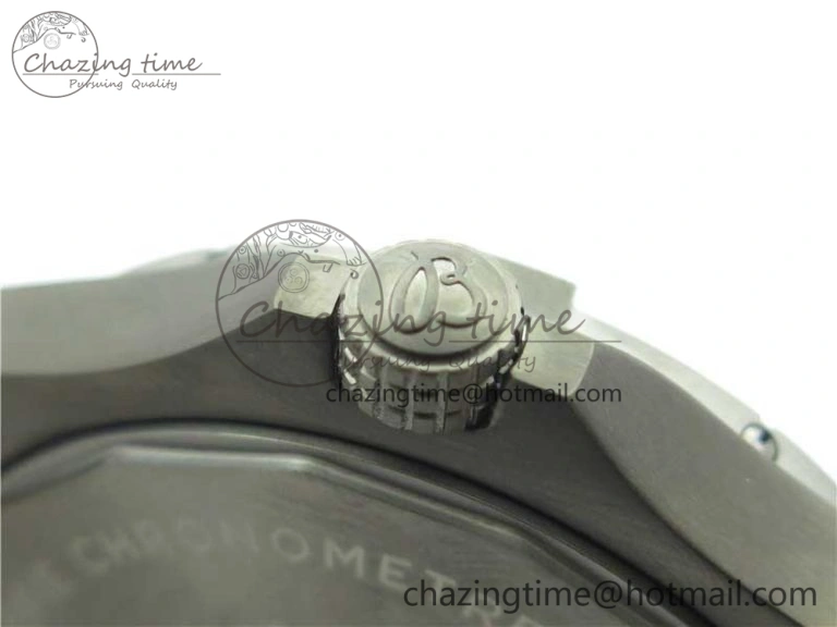 AVENGER V32395 Ti DLC 1:1 Best Edition Black Dial on Leather Strap A2824