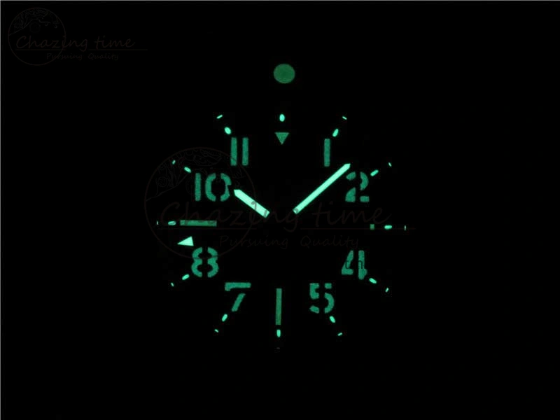 AVENGER V32395 Ti DLC 1:1 Best Edition Black Dial on Leather Strap A2824