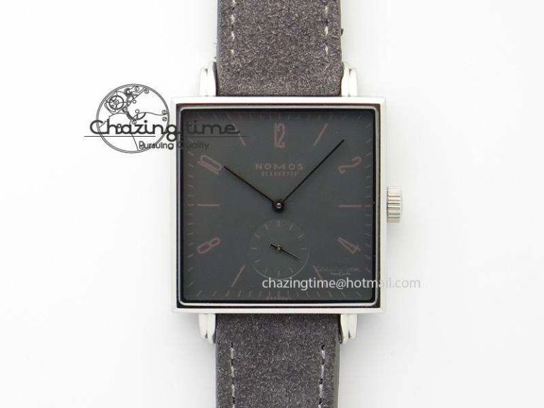 Ahoi Atlantik 555 SS MKS 1:1 Best Edition Black Dial On Nylon Strap Seagull movement