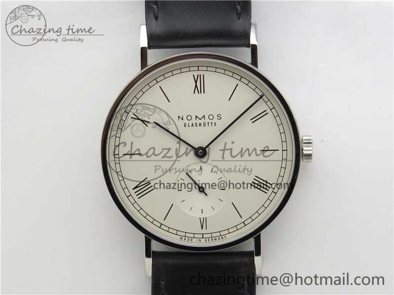 Ahoi Atlantik 555 SS MKS 1:1 Best Edition White Dial On Nylon Strap Seagull movement