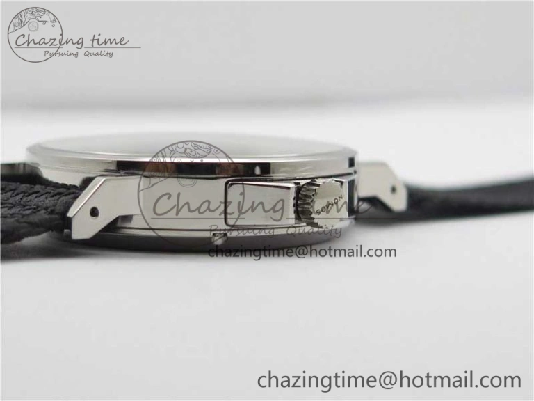 Ahoi Atlantik 555 SS MKS 1:1 Best Edition White Dial On Nylon Strap Seagull movement