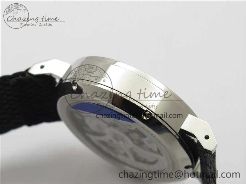 Ahoi Atlantik 555 SS MKS 1:1 Best Edition White Dial On Nylon Strap Seagull movement