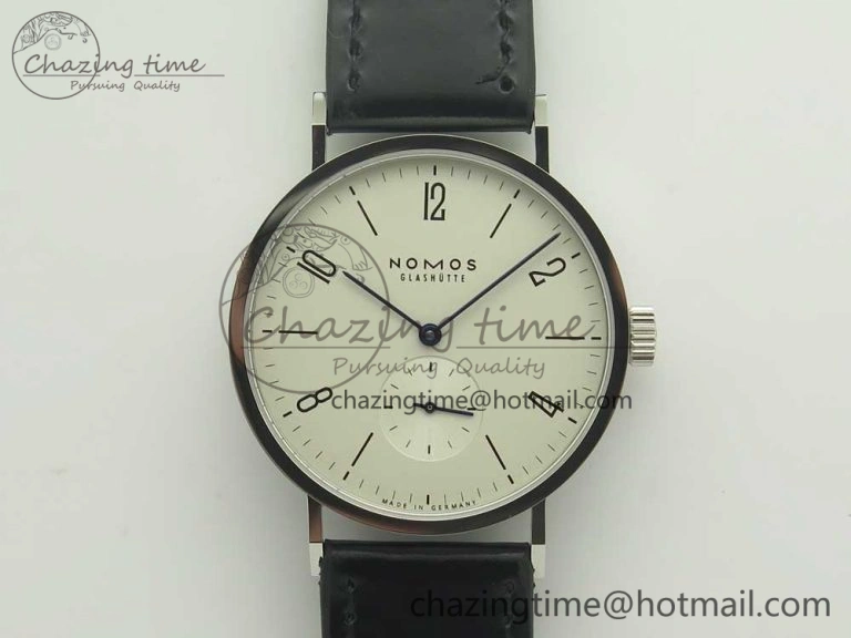 Ahoi Atlantik 555 SS MKS 1:1 Best Edition White Dial On Nylon Strap Seagull movement