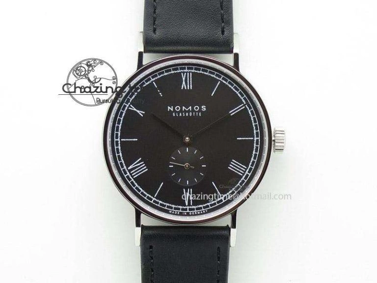 Ahoi Atlantik SS Blue Dial On Black Textile Strap A2813