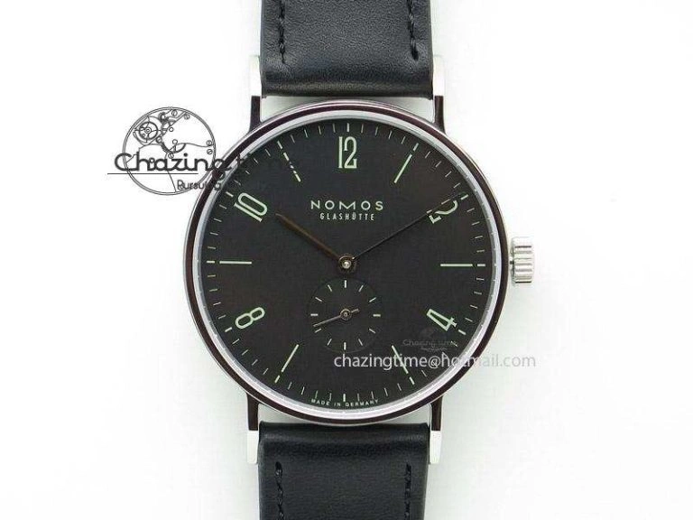 Ahoi Atlantik SS Blue Dial On Black Textile Strap A2813