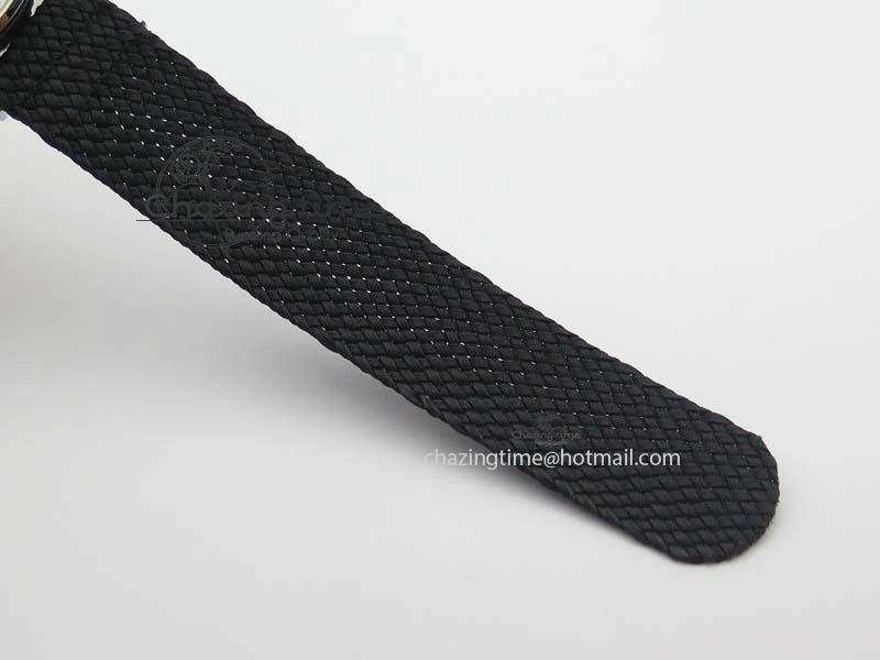 Ahoi Atlantik SS Blue Dial On Black Textile Strap A2813