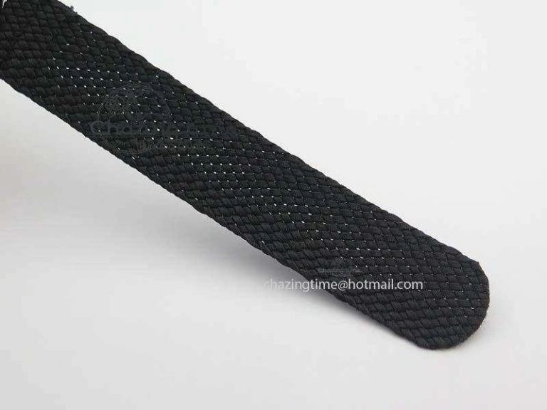 Ahoi Atlantik SS Blue Dial On Black Textile Strap A2813