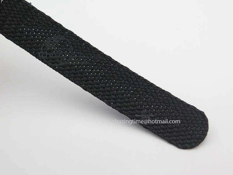 Ahoi Atlantik SS Blue Dial On Black Textile Strap A2813