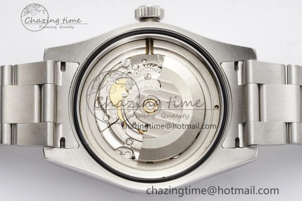Air-King 116900 JDF 1:1 Best Edition 904L Steel Black Dial on SS Bracelet A2824