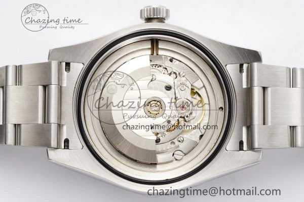 Air-King 116900 JDF 1:1 Best Edition 904L Steel Black Dial on SS Bracelet A2824