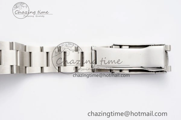 Air-King 116900 JDF 1:1 Best Edition 904L Steel Black Dial on SS Bracelet SA3131
