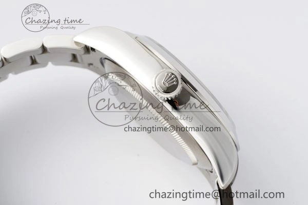 Air-King 116900 JDF 1:1 Best Edition 904L Steel Black Dial on SS Bracelet SA3131