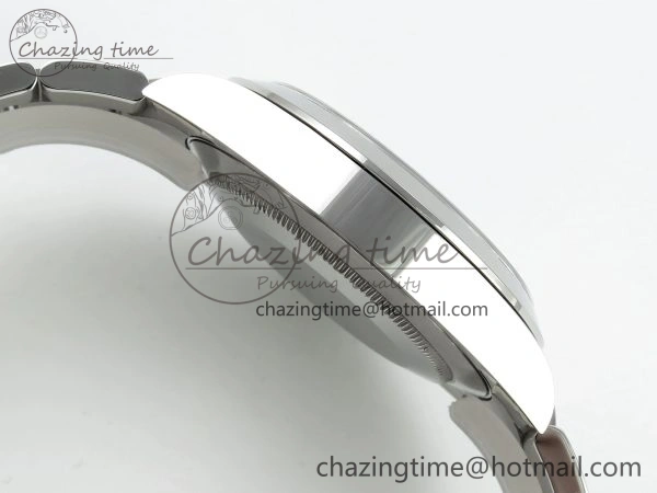 Air-King 126900 Clean 1:1 Best Edition 904L Steel Black Dial on SS Bracelet VR3230