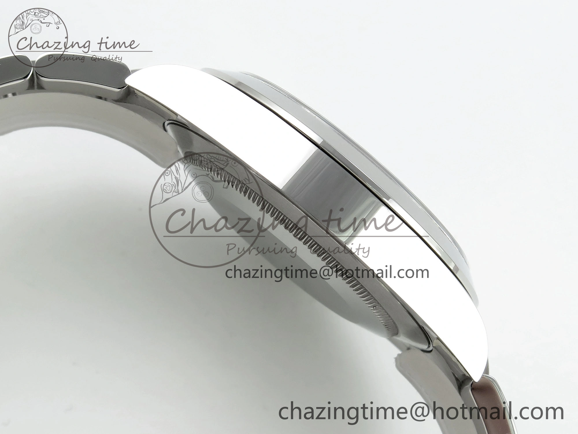Air-King 126900 Clean 1:1 Best Edition 904L Steel Black Dial on SS Bracelet VR3230
