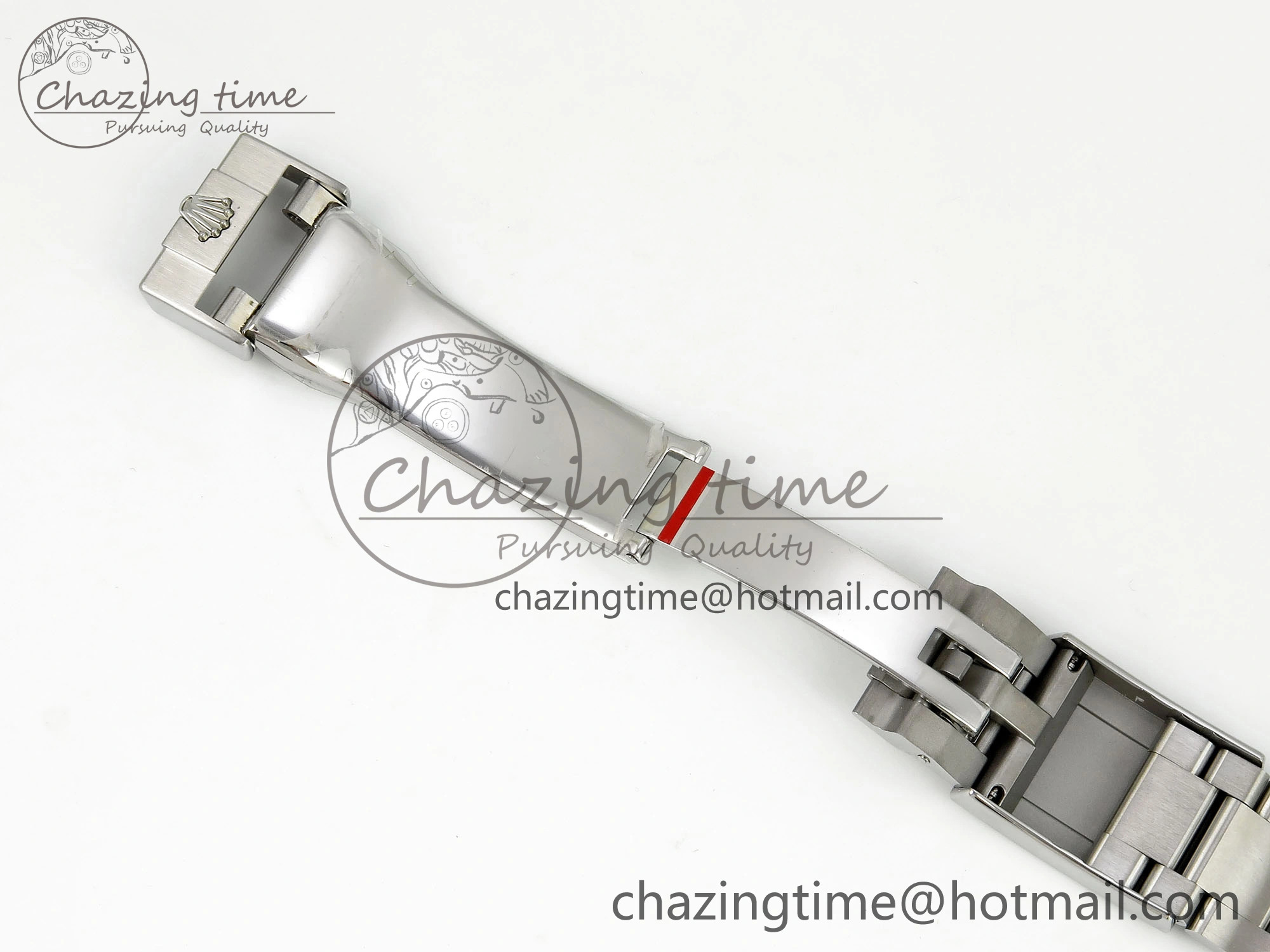 Air-King 126900 Clean 1:1 Best Edition 904L Steel Black Dial on SS Bracelet VR3230