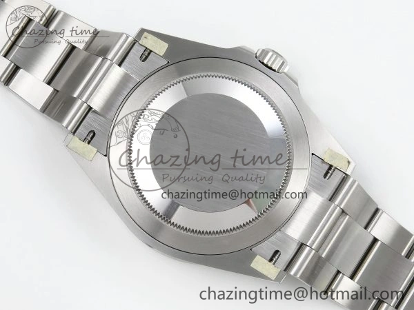 Air-King 126900 Clean 1:1 Best Edition 904L Steel Black Dial on SS Bracelet VR3230