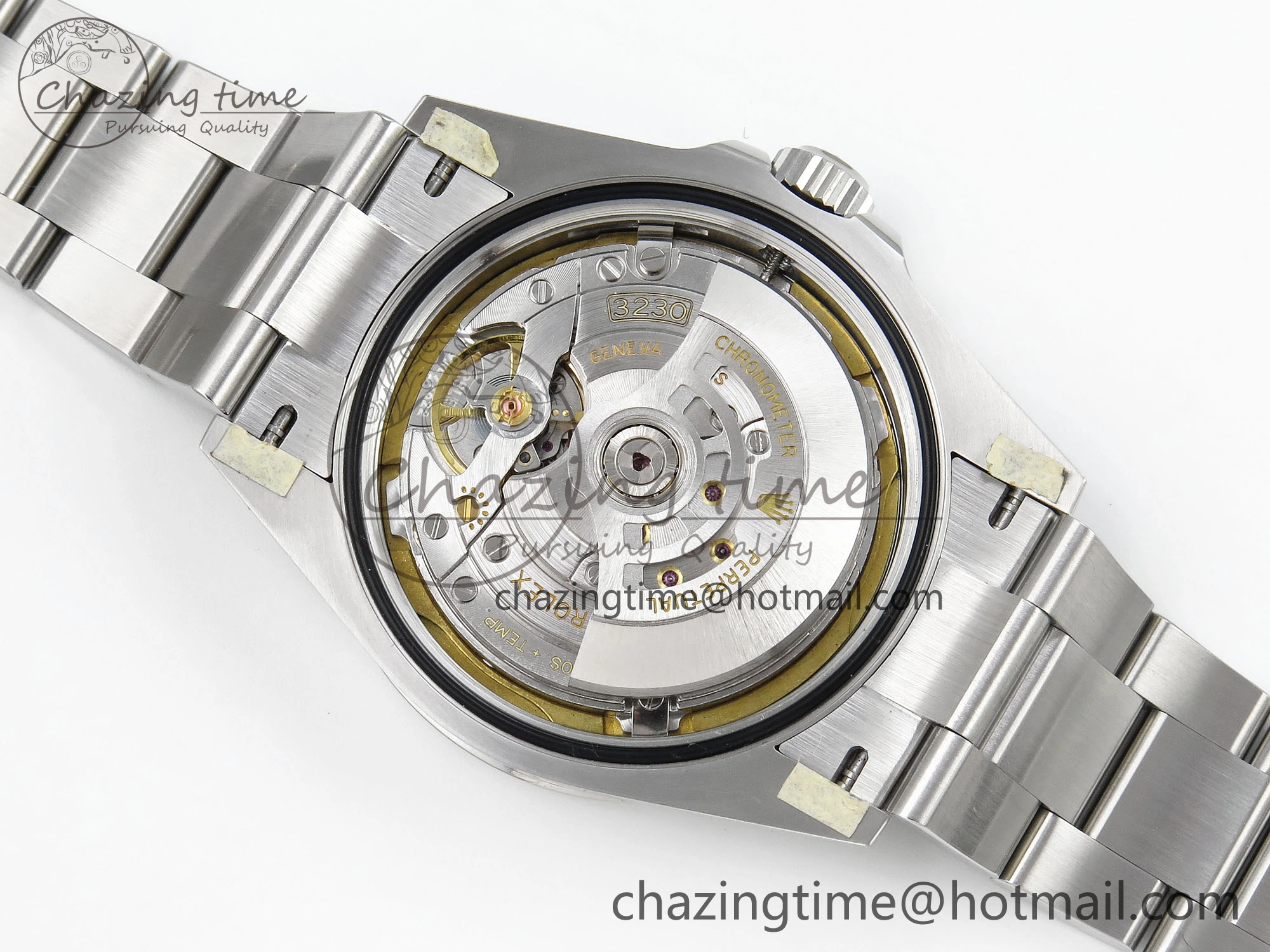 Air-King 126900 Clean 1:1 Best Edition 904L Steel Black Dial on SS Bracelet VR3230