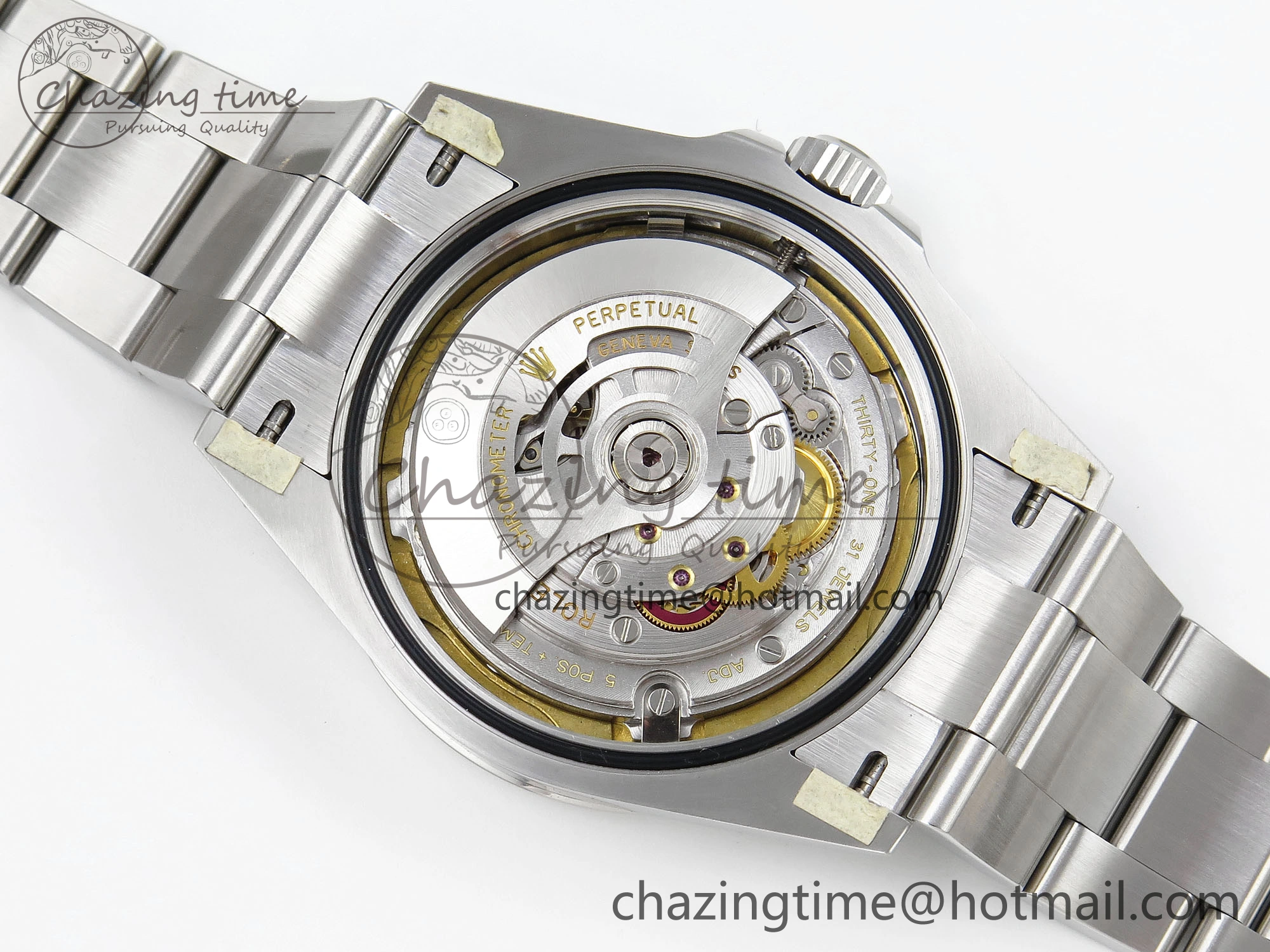 Air-King 126900 Clean 1:1 Best Edition 904L Steel Black Dial on SS Bracelet VR3230