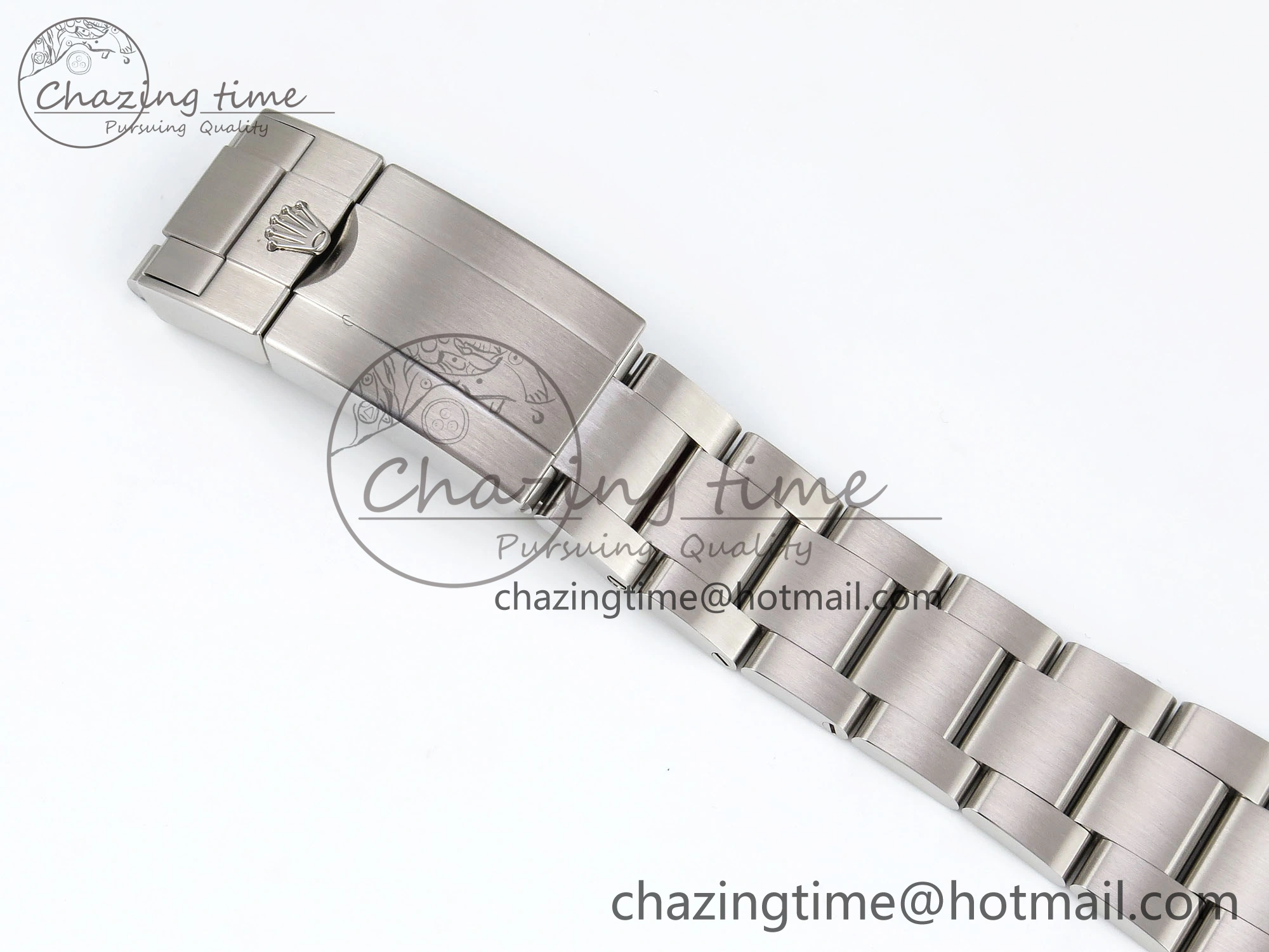 Air-King 126900 Clean 1:1 Best Edition 904L Steel Black Dial on SS Bracelet VR3230