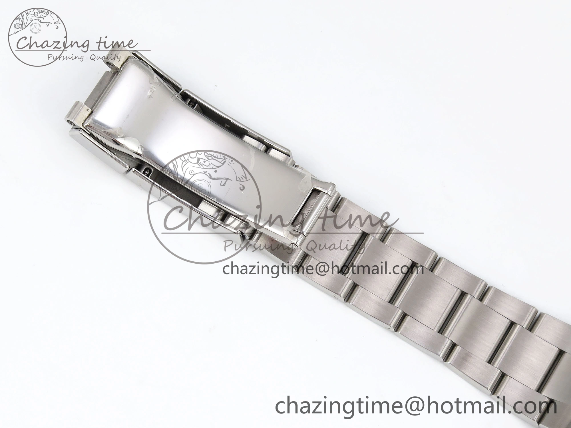Air-King 126900 Clean 1:1 Best Edition 904L Steel Black Dial on SS Bracelet VR3230