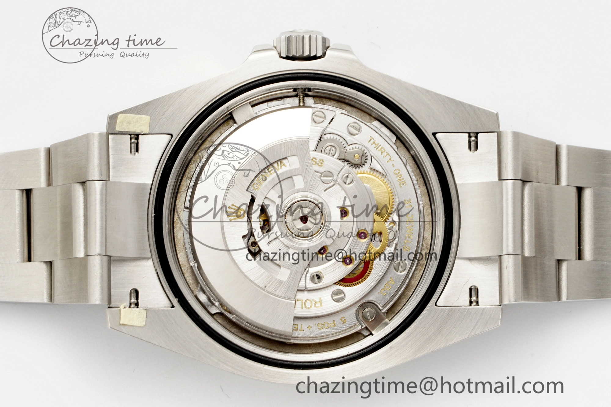 Air-King 126900 JDF 1:1 Best Edition 904L Steel Black Dial on SS Bracelet VR3230