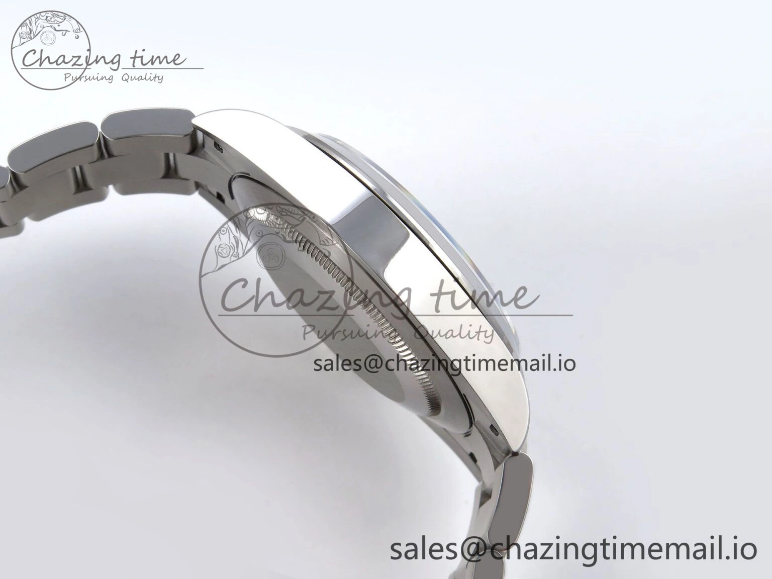 Air-King 126900 VSF 1:1 Best Edition 904L Steel Black Dial on SS Bracelet VS3230