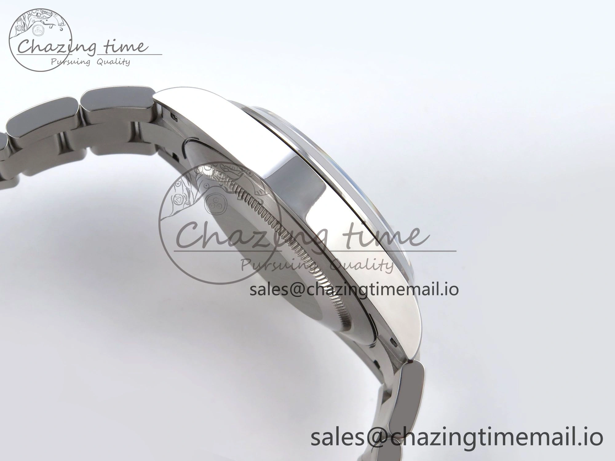Air-King 126900 VSF 1:1 Best Edition 904L Steel Black Dial on SS Bracelet VS3230
