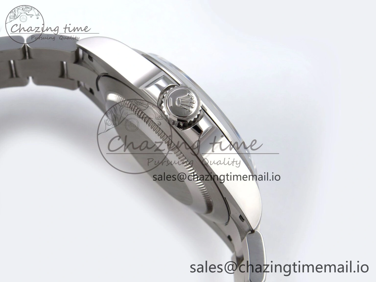 Air-King 126900 VSF 1:1 Best Edition 904L Steel Black Dial on SS Bracelet VS3230