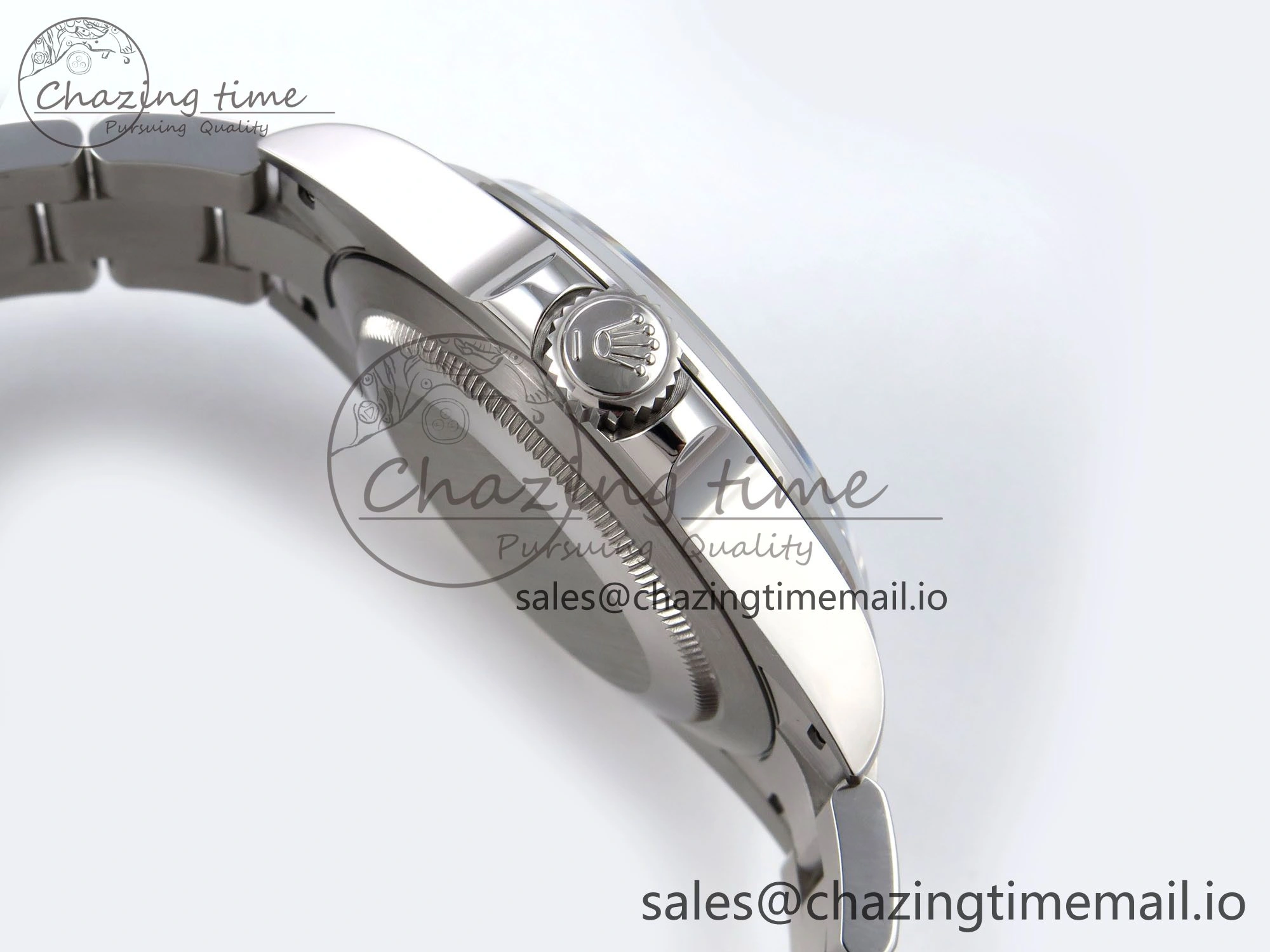 Air-King 126900 VSF 1:1 Best Edition 904L Steel Black Dial on SS Bracelet VS3230