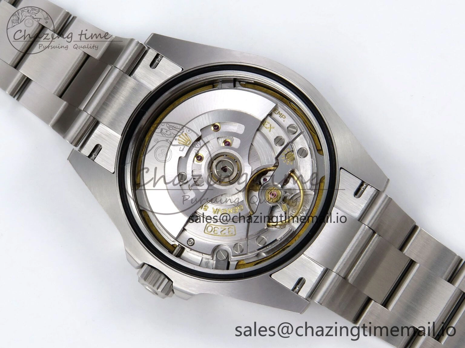 Air-King 126900 VSF 1:1 Best Edition 904L Steel Black Dial on SS Bracelet VS3230