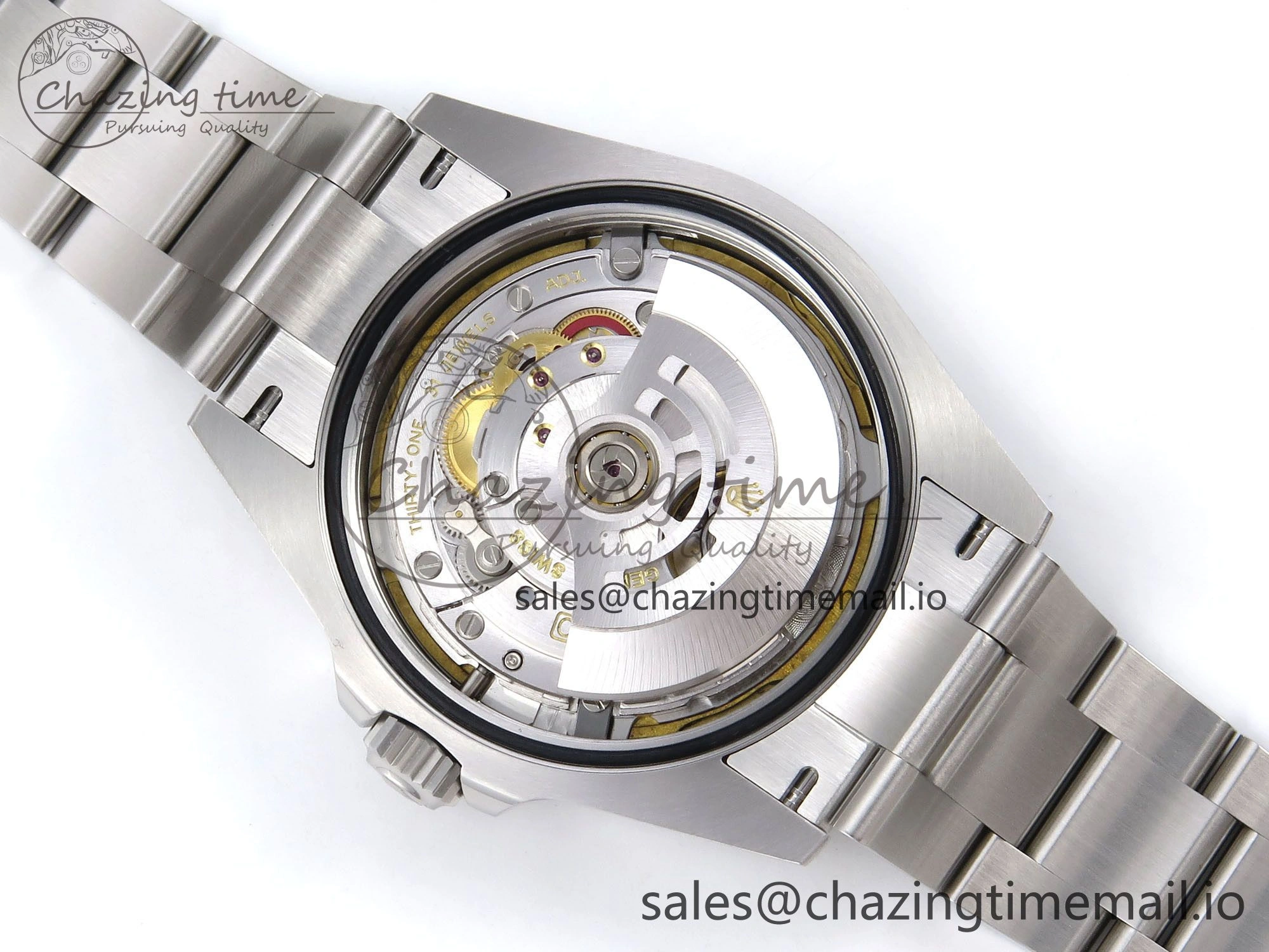 Air-King 126900 VSF 1:1 Best Edition 904L Steel Black Dial on SS Bracelet VS3230