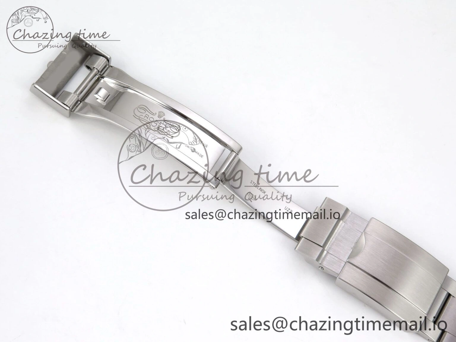 Air-King 126900 VSF 1:1 Best Edition 904L Steel Black Dial on SS Bracelet VS3230