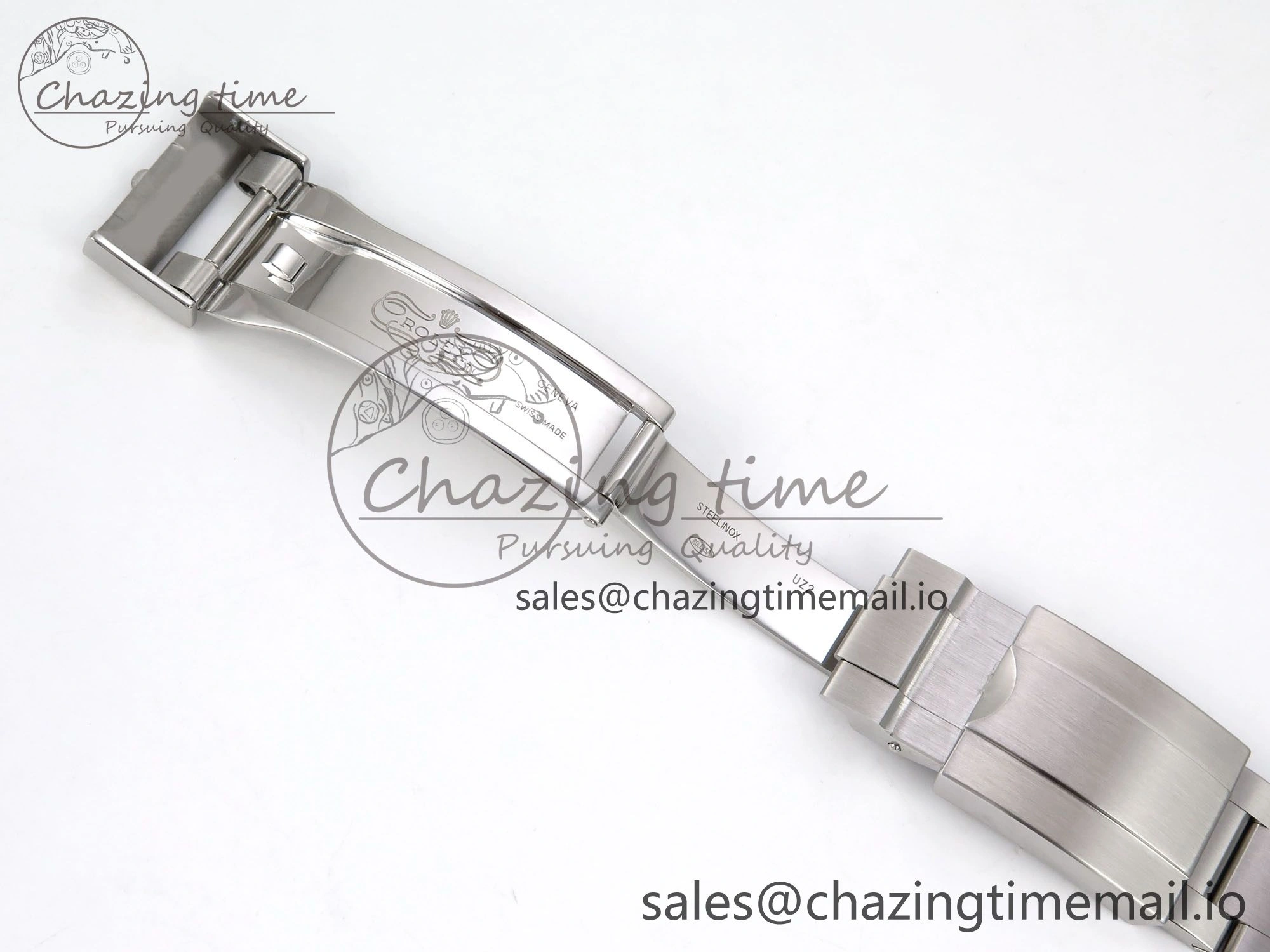 Air-King 126900 VSF 1:1 Best Edition 904L Steel Black Dial on SS Bracelet VS3230