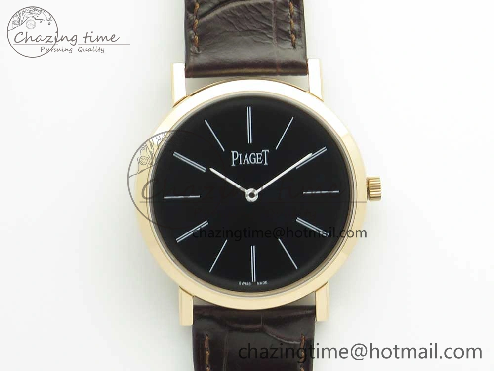 Altiplano RG BBR Best Edition Black Dial on Brown Leather Strap A430P