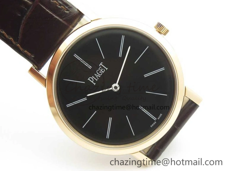 Altiplano RG BBR Best Edition Black Dial on Brown Leather Strap A430P