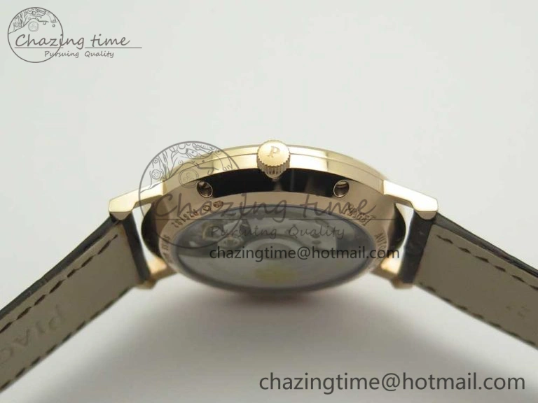 Altiplano RG BBR Best Edition Black Dial on Brown Leather Strap A430P