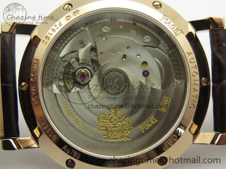 Altiplano RG BBR Best Edition Black Dial on Brown Leather Strap A430P