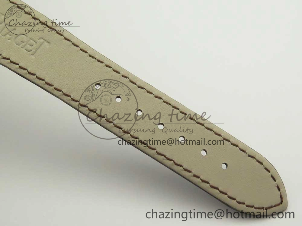 Altiplano RG BBR Best Edition White Dial on Brown Leather Strap A430P