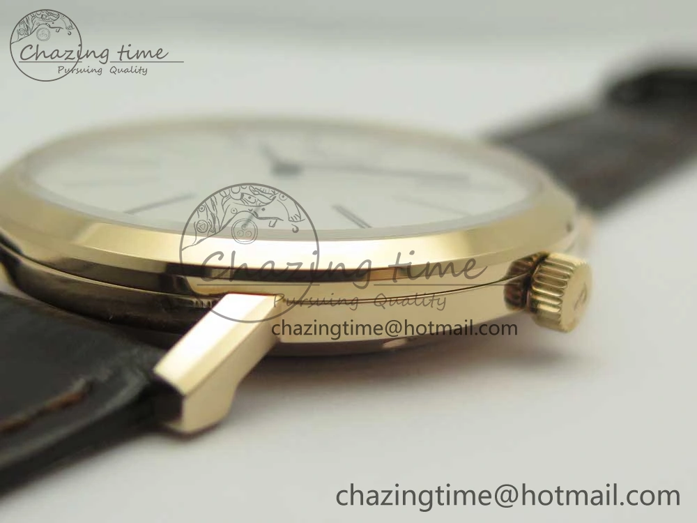 Altiplano RG BBR Best Edition White Dial on Brown Leather Strap A430P