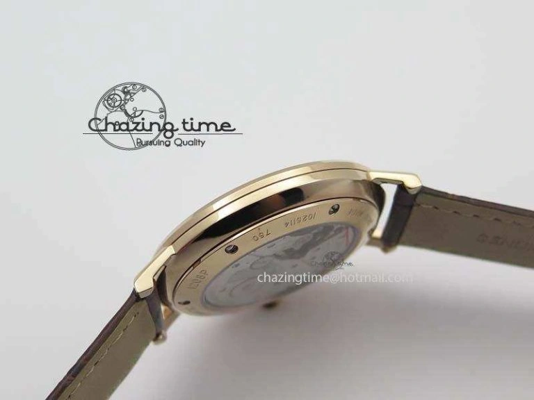 Altiplano RG UT Best Edition White Dial On Brown Leather Strap