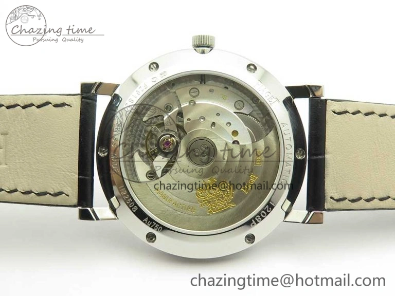 Altiplano SS BBR Best Edition Black Dial on Black Leather Strap A430P