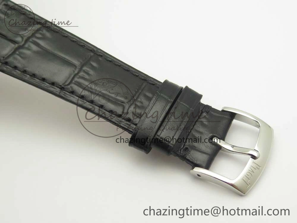 Altiplano SS BBR Best Edition Black Dial on Black Leather Strap A430P