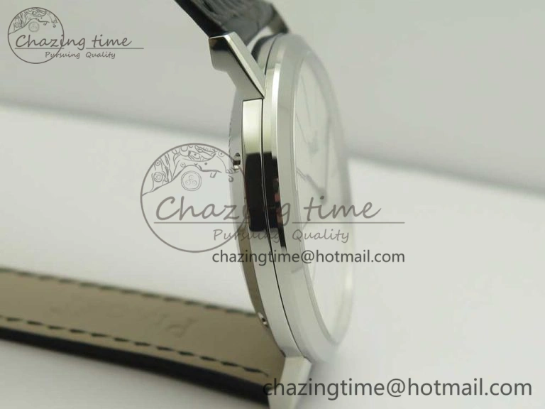 Altiplano SS BBR Best Edition White Dial on Black Leather Strap A430P
