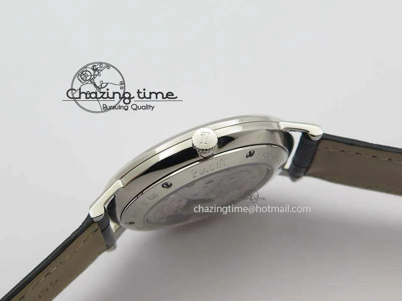 Altiplano SS UT Best Edition Black Textured Dial On Black Leather Strap
