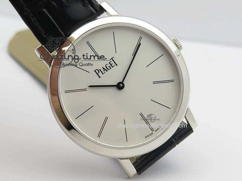 Altiplano SS UT Best Edition White Dial On Black Leather Strap