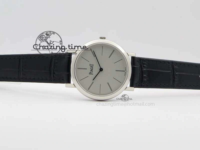 Altiplano SS UT Best Edition White Dial On Black Leather Strap