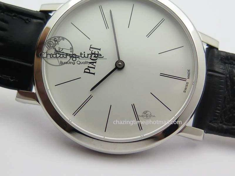 Altiplano SS UT Best Edition White Dial On Black Leather Strap