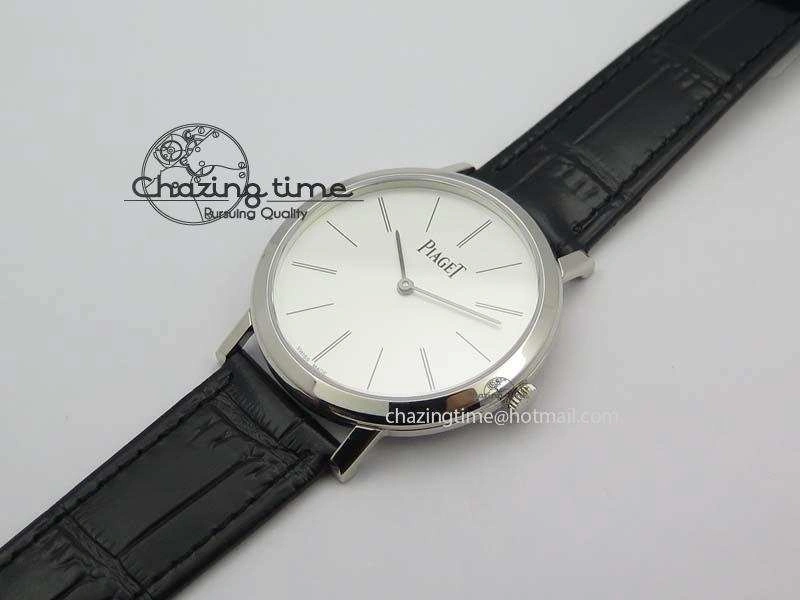 Altiplano SS UT Best Edition White Dial On Black Leather Strap