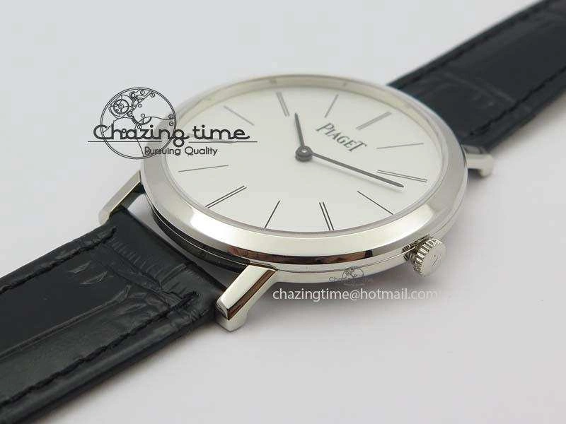 Altiplano SS UT Best Edition White Dial On Black Leather Strap