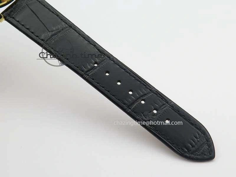 Altiplano YG UT Best Edition White Dial On Black Leather Strap